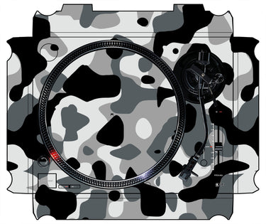 Technics 1200 / 1210 MK7 Skin Camo Snow